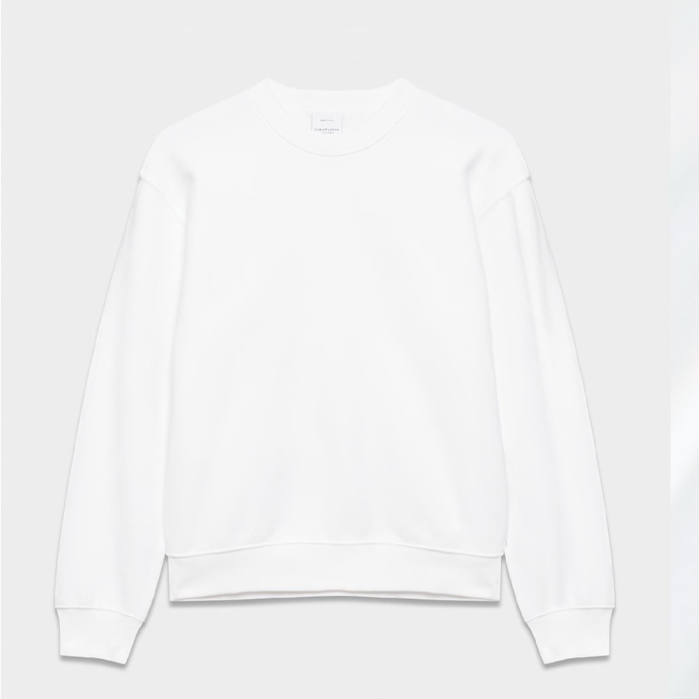 Women’s White Aritzia Crewneck Hoodie